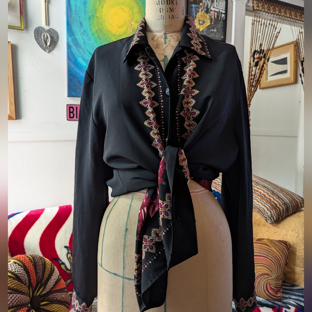 90s button down shirt